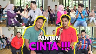 CHALLENGE TERAKHIR AI TEAM B SEBELUM PEMILIHAN TEAM  BALAS PANTUN CINTA [upl. by Aleda]