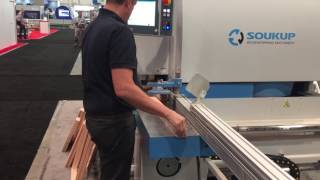 SOUKUP window and doors machines at AWFS 2017 [upl. by Oinegue645]