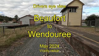 Drivers eye view Beaufort to Wendouree May 2024 [upl. by Teilo]