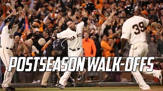 MLB  Postseason WalkOffs 20172010 [upl. by Conrade]