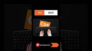 CSS Quiz css css3 coding webdevelopment softwaredevelopment html cssmcq [upl. by Stevens340]