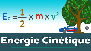 Énergie CINÉTIQUE  Cours et exemple  Physique  Collège  lycée [upl. by Ellehcil975]