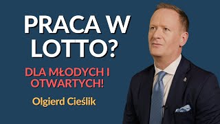 Praca w Totalizatorze Sportowym Dla młodych i otwartych Olgierd Cieślik [upl. by Adnilem]