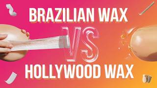 Brazilian waxing vs hollywood waxing side by side comparison showdown youtube [upl. by Notrom324]