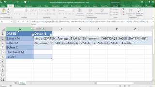 Excel DropDown das sich automatisch reduziert [upl. by Berta201]