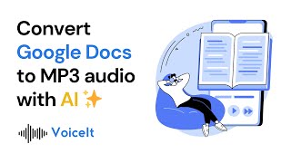 Convert Google Docs to MP3  Create Audiobooks from Documents [upl. by Venu896]