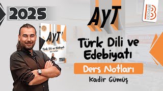 74 AYT Edebiyat  Edebi Türler  Kadir GÜMÜŞ  2025 [upl. by Llertnod]