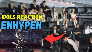 IDOLS REACTION ENHYPEN Golden Disc Awards 2024 GDA [upl. by Urita]