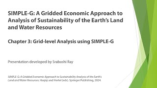 SIMPLEG Book Chapter 3 Gridlevel Analysis using SIMPLEG [upl. by Carine761]