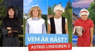 Vem är bäst ASTRIDLINDGREN 2 [upl. by Marga]