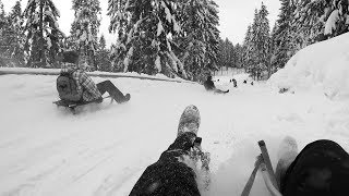 Oslo Travel Guide Downhill sledding at Korketrekkeren [upl. by Krystle342]