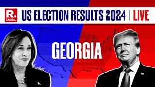 US Election Results 2024 LIVE Georgia Presidential Election 2024 Results  US Election 2024 [upl. by Herwick]