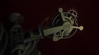 3D Printed Triaxial Toubillon Clock Jacobs Astronomia [upl. by Lemay]