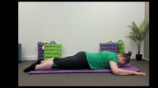 Swan Dive basic Pilates Video [upl. by Arekat126]