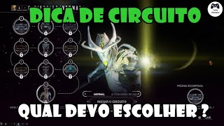 Warframe  CIRCUITO DE DUVIRI QUAL WARFRAME EXCOLHER  NEKROS  VALKYR  OBERON [upl. by Nimad452]