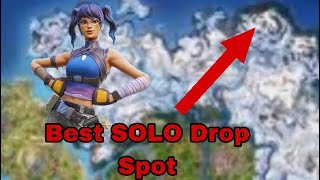 The Best SOLO Drop Spot In Fortnite Chapter 5 [upl. by Ycnaffit]