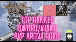 Throne And Liberty Templar Korean Paladin Top Ranked Arena PvP Guide Showcase 1 Rank snswand [upl. by Adianes]