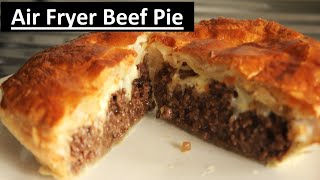 Cooking a Frozen Meat Pie in an Air Fryer [upl. by Kampmann285]