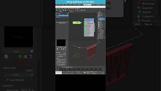 Creating Balcony Railings with RailClone in 3ds Max shorts 3dsmax railclone line [upl. by Selrhc]