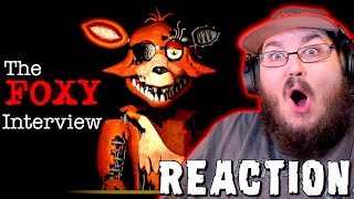 FNAFSFM An Interview with Foxy Fan Animation By jgems FNAF REACTION [upl. by Hake]