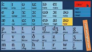 Learn 44 Phonetic symbols IPA by Mai Puchthachadtipong [upl. by Llenal]