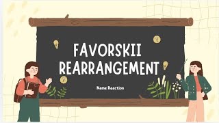 Favorskii Rearrangement  Name Reaction  csirnet chemistry gate education youtube [upl. by Kcirdderf476]