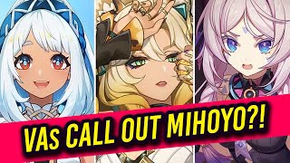 Genshin Impact Voice Actors TURN on miHoYo over Natlan Whitewashing Accusations [upl. by Abbi]