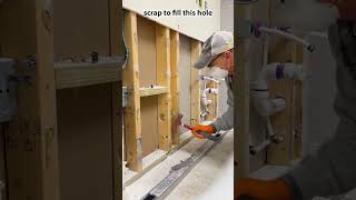 Smarter Drywall Installation cut your Drywall Finishing time in HALF shorts diy howto [upl. by Joel]