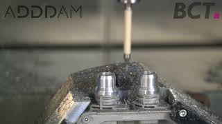 Adaptive Finish machining of additively manufactured automotive component [upl. by Doggett478]