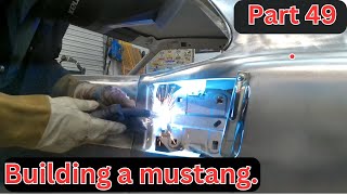 Details matter 1969 Mach 1 build Slither part 49 mustang restoration howto diy [upl. by Alleirbag]