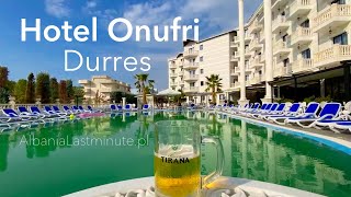 Hotel Onufri Durres Albania  wczasy All Inclusive wakacje autokarem samolotem oferta last minute [upl. by Terrag]