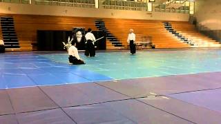 Doshu Ueshiba Moriteru Demonstration at Aikido Celebration 2011 HD  720p [upl. by Ellerehs]