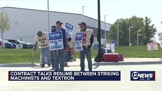 Contract negotiations continue between machinists union Textron Aviation [upl. by Ariam]