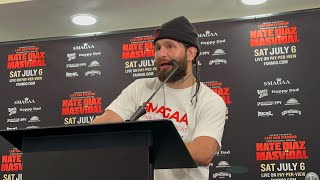 Jorge Masvidal NOT HAPPY with boxing judges for Nate Diaz loss ‘Definitely influenced by crowd’ [upl. by Eibrad]