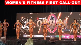 2024 Mr Olympia Womens Fitness Open First CallOut  Mr Olympia 2024 Ms Fitness  Olympia 2024 [upl. by Suryc]