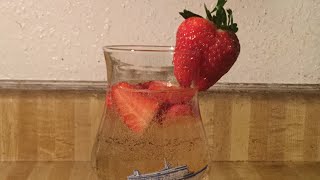 Episode 151 Strawberry Moscato Spritzer 🍓🍹 Last Video of 2017 [upl. by Acirea882]