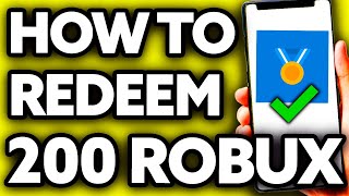 How To Redeem 200 Robux from Microsoft Rewards 2024 [upl. by Harrat]