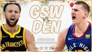 Golden State Warriors vs Denver Nuggets Full Game Highlights  Dec 25  202324 NBA Christmas [upl. by Moberg]