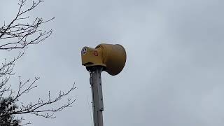 ACA P15 Siren Test  Alert  Williamson GA [upl. by Ocirrej660]