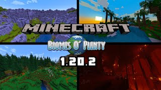 Biomes O Plenty Mod Update  Minecraft 1202 Mod Showcase [upl. by Yeta]