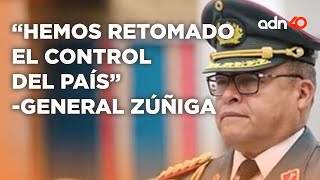 Esto es lo que dijo el General Zúñiga al encabezar el golpe de Estado en Bolivia [upl. by Dinerman]