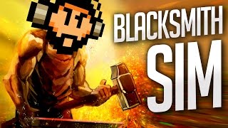 Blacksmith Simulator  BEST BLACKSMITH EVER Blacksmith Sim Gameplay [upl. by Rothberg]