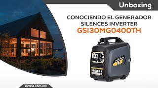 Unboxing Generador Silences Inverter EVANS® [upl. by Nere301]