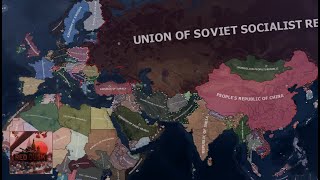 HOI4 Red Dusk Timelapse 20012010 Mr Putins Wild Ride [upl. by Haidedej]