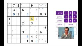 Master The Basics Of Advanced Sudoku Solving [upl. by Eilsil]