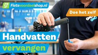 Handvatten van je Fiets Vervangen Doe je zo [upl. by Aliet]