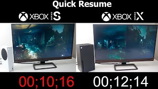 Xbox Series S vs X Load Times of The Medium  Series S Wins [upl. by Maice935]