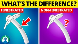 Fenestrated vs NonFenestrated Tracheostomy Tube Medical Overview [upl. by Ahsenev134]