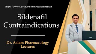 Contraindications of Sildenafil [upl. by Erdnael]