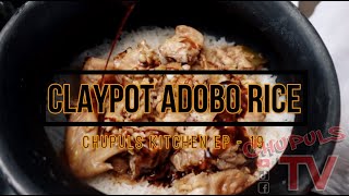 CLAYPOT ADOBO RICE  PALAYOK COOKING  TRY MO ITO KUNG MAYROON KANG PALAYOK  EASY amp YUMMY [upl. by Burt]